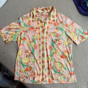 70s lady pykettes fun floral